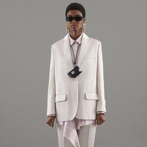 Off-white formal 2021 resort pink trouser virgil abloh